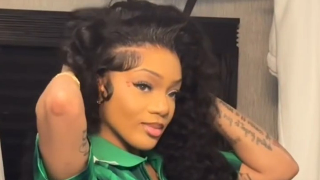 GloRilla Wearing Green Mini-Dress Will Distract You