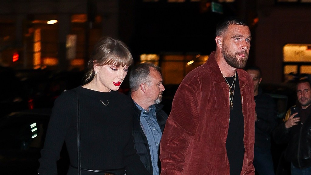 Travis Kelce Shows He’s Taylor Swift Biggest Fan With New Merch