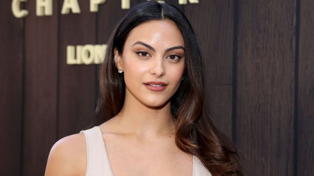 Camila Mendes Turns Heads in Bold Red Top