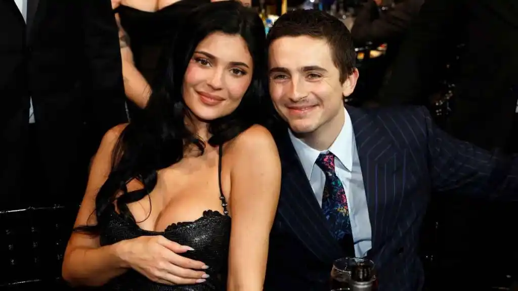 Timothee Chalamet Thanks 'Partner' Kylie Jenner in CCA Speech