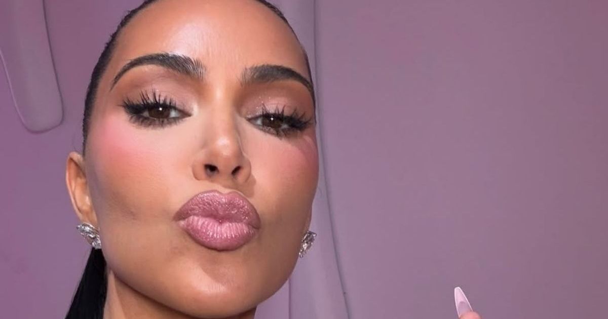 Kim Kardashian in Low-Cut Bodysuit Is a 'Masterpiece"