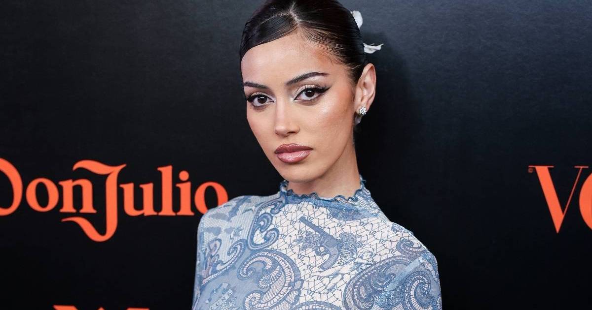 Cindy Kimberly Wears Sheer Corset Dress in New Instagram Photo
