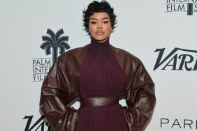 Teyana Taylor Layers up in Style With Bottega Veneta Coat