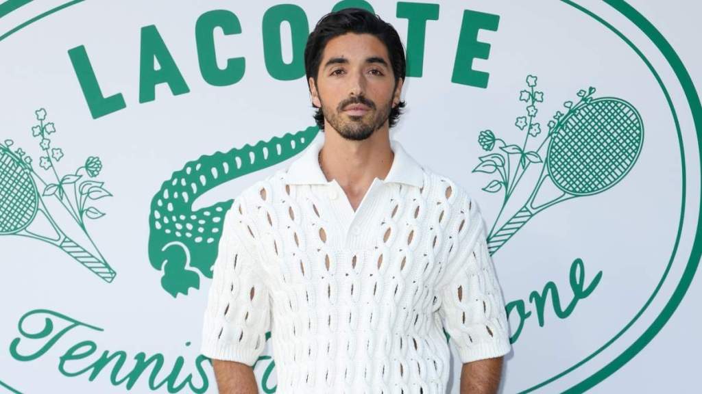 Taylor Zakhar Perez’s White-Underwear Look Sets Tone for Lacoste Campaign