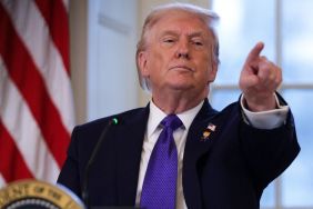 White House Breaks Silence on Donald Trump Seeming To Flip off Heckler