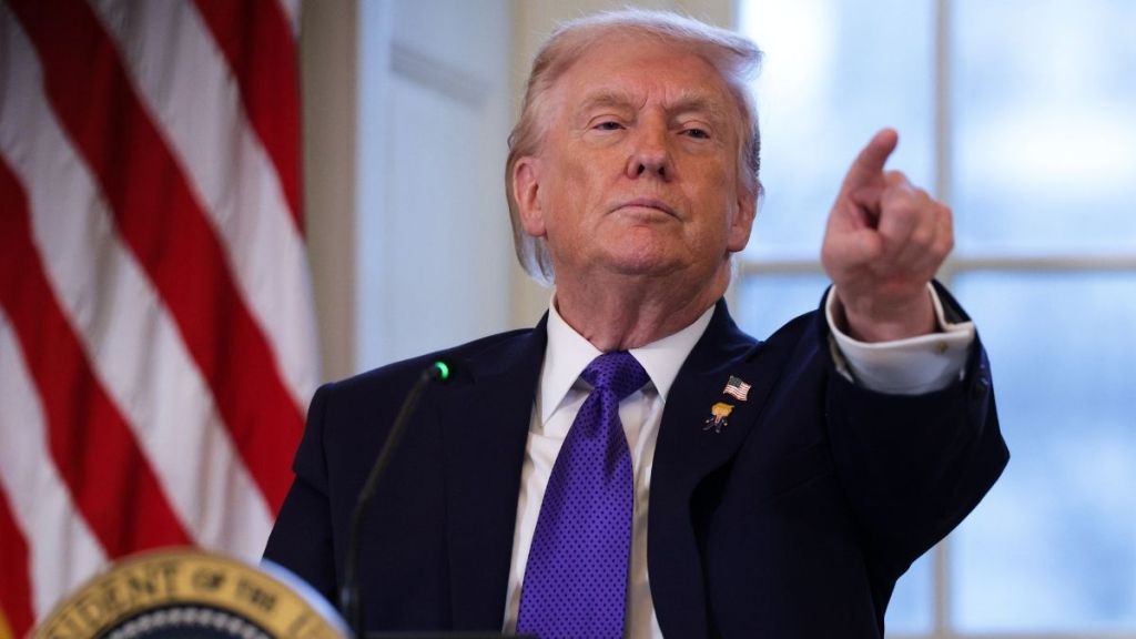 White House Breaks Silence on Donald Trump Seeming To Flip off Heckler