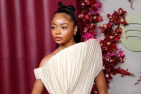 Skai Jackson's Magda Butrym Minidress Is Sculptural Chic