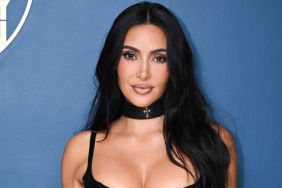 Kim Kardashian Wears Sheer Black Crop Top In Latest SKIMS Photos