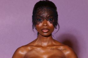 Olandria Carthen Is the Belle of the Ball in Bold Rahul Mishra Gown