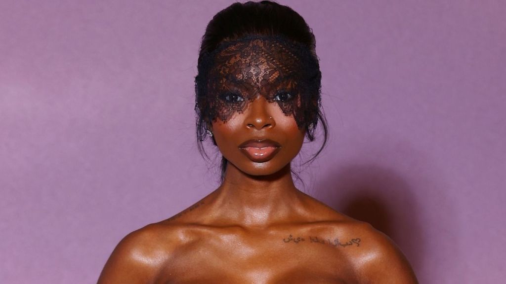 Olandria Carthen Is the Belle of the Ball in Bold Rahul Mishra Gown