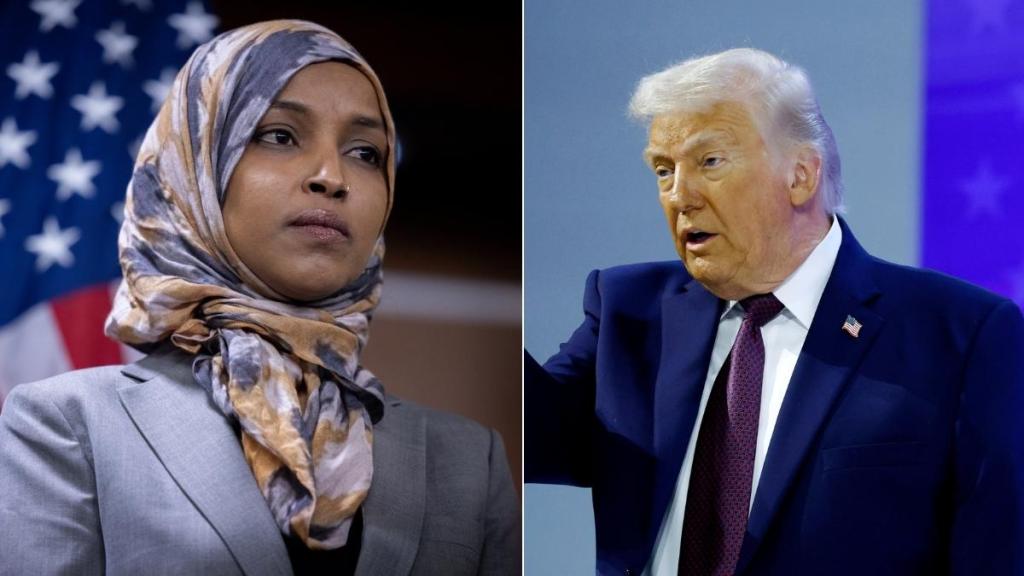 Ilhan Omar Calls Out Donald Trump’s 'Hateful Rhetoric' After Town Hall Attack