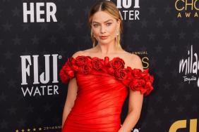 Margot Robbie's McQueen Corset Dress Hangs by Only 2 Strings