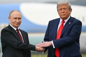 Donald Trump Adds Photo With Vladimir Putin in White House Room