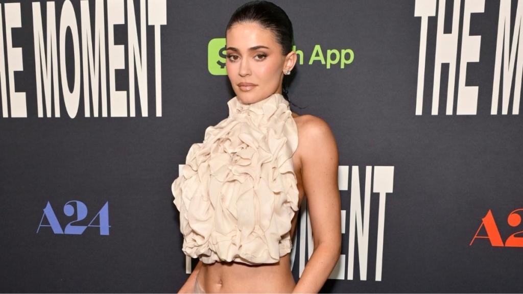 Kylie Jenner's Backless Maison Margiela Crop Top Comes With Ruffles