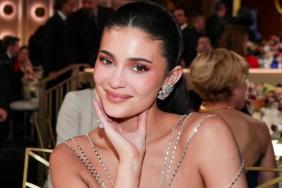 Kylie Jenner Is ‘Supportive Partner’ in Golden Globes Photos