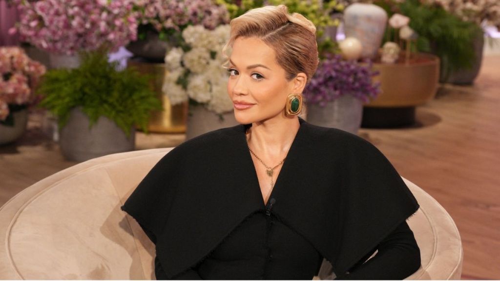 Rita Ora’s Red Mini-Shorts Steal the Spotlight During Exercise