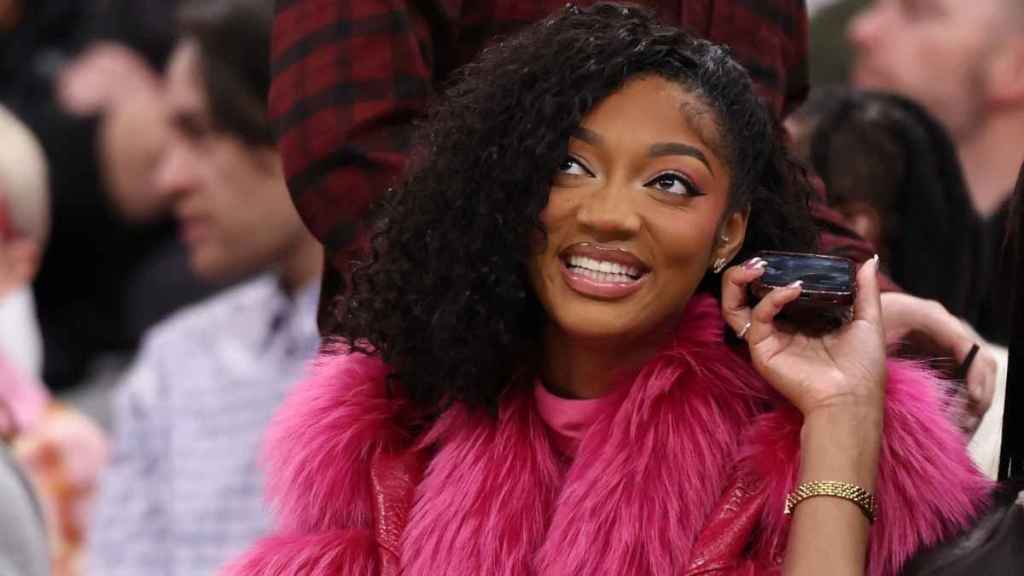 Angel Reese’s Tiny Baby Phat Miniskirt & $46K Birkin Don’t Miss a Beat