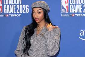 Angel Reese’s Naked Wardrobe Micro Shorts & Blazer Create a Power Suit