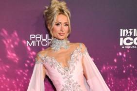 Paris Hilton Lights up in Bedazzled Dress for Documentary Afterparty