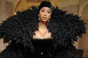 Cardi B’s Schiaparelli Illusion Dress Exposes Her Lingerie