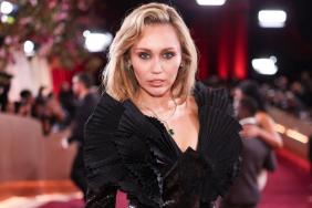 Miley Cyrus Shows How To Slay Plain Gucci Dress With Bold High Slit