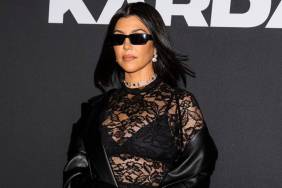 Photos: Kourtney Kardashian Rocks Ponytail in Vintage Mugler