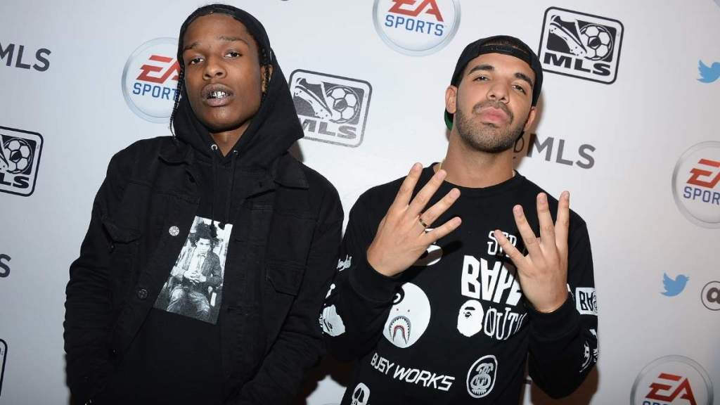 Asap Rocky and Drake