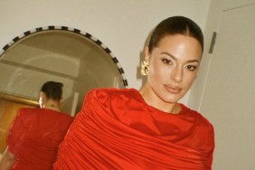 Ashley Graham Wows in Red Mini-Dress