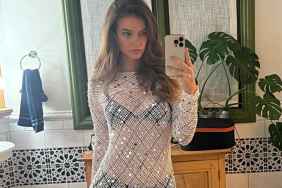 Barbara Palvin's Thong Gets a Cheeky Peek in Fully Sheer Dress Photos