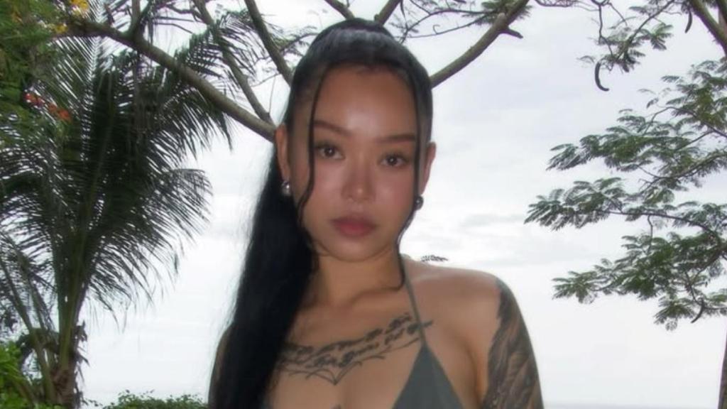 Bella Poarch Rocks a Belt for a Top in Bold Photo