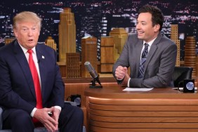 Donald Trump Allegedly Flipping Off Heckler Roasted by Jimmy Fallon