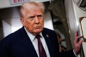 Donald Trump Jokes About ‘Grabbing’ Press Secretary Amid Flight Turbulence