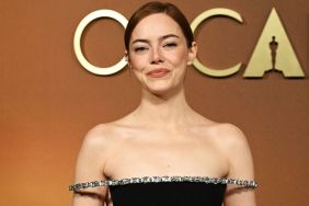 Emma Stone's Louis Vuitton Minidress Features Massive Sequins
