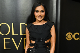 Mindy Kaling's Emilia Wickstead Cutout Gown Gets Sequined Twist
