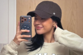 Becky G's Bra Peeks From Sheer Crop Top