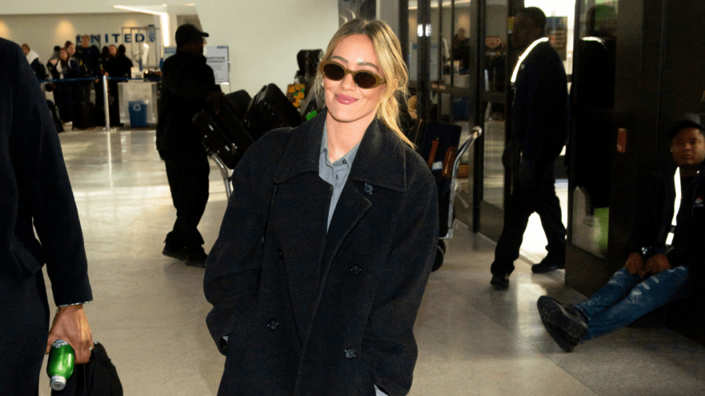 Hilary Duff's Strapless Minidress Features Massive Bow