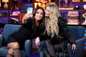 Kyle Richards and Dorit Kemsley on WWHL