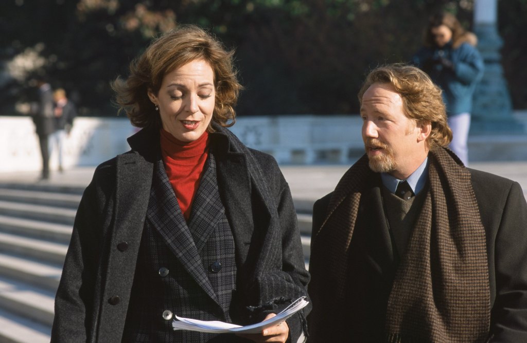 Allison Janney and Timothy Busfield 