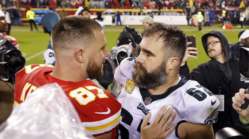 Travis and Jason Kelce