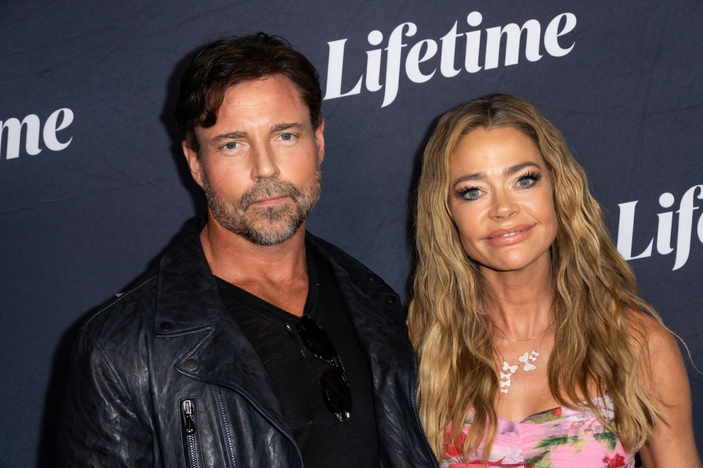 Denise Richards with her ex