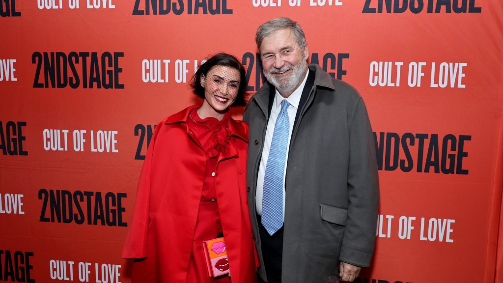 Bronwyn Newport with her ex