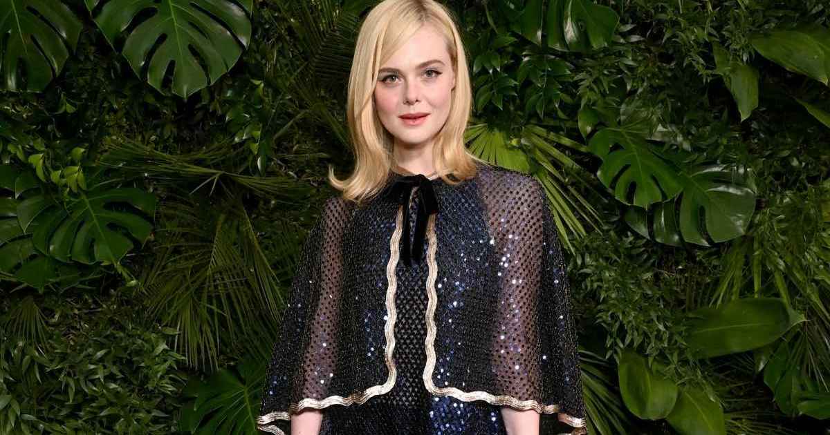Elle Fanning’s Super Tiny Minidress Fully Hides Under Coat in Photos
