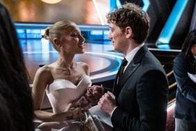 Ariana Grande and Ethan Slater