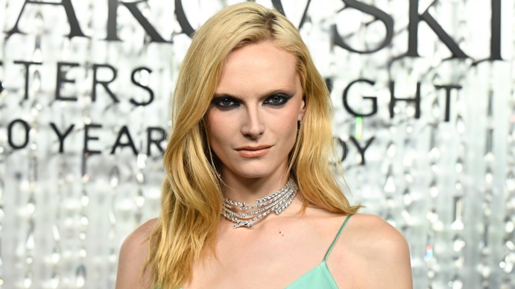 Alex Consani tiny Gucci fit