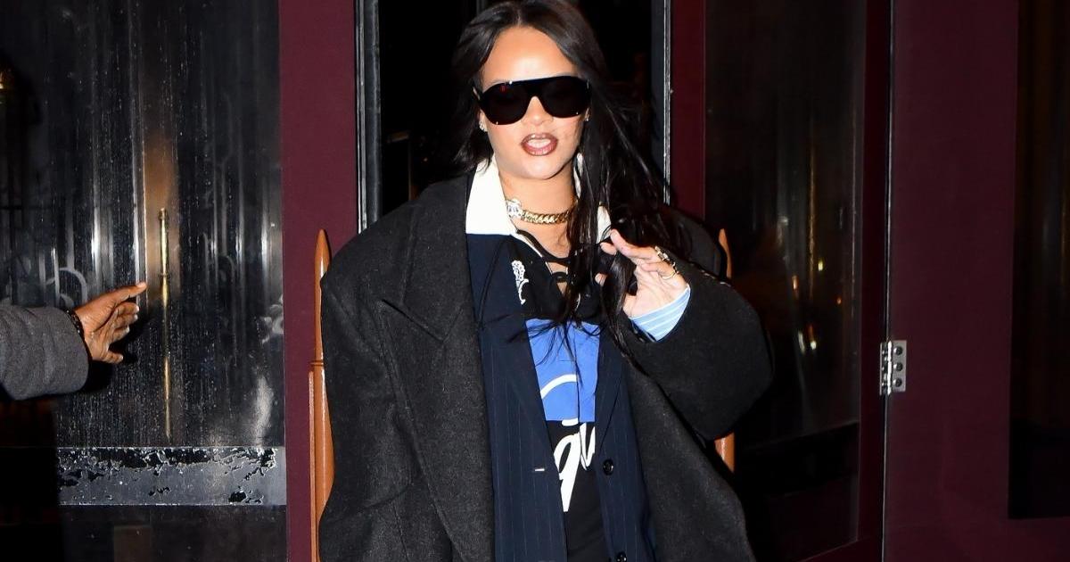 Rihanna Does Winter Layering Right in New NYC Photos