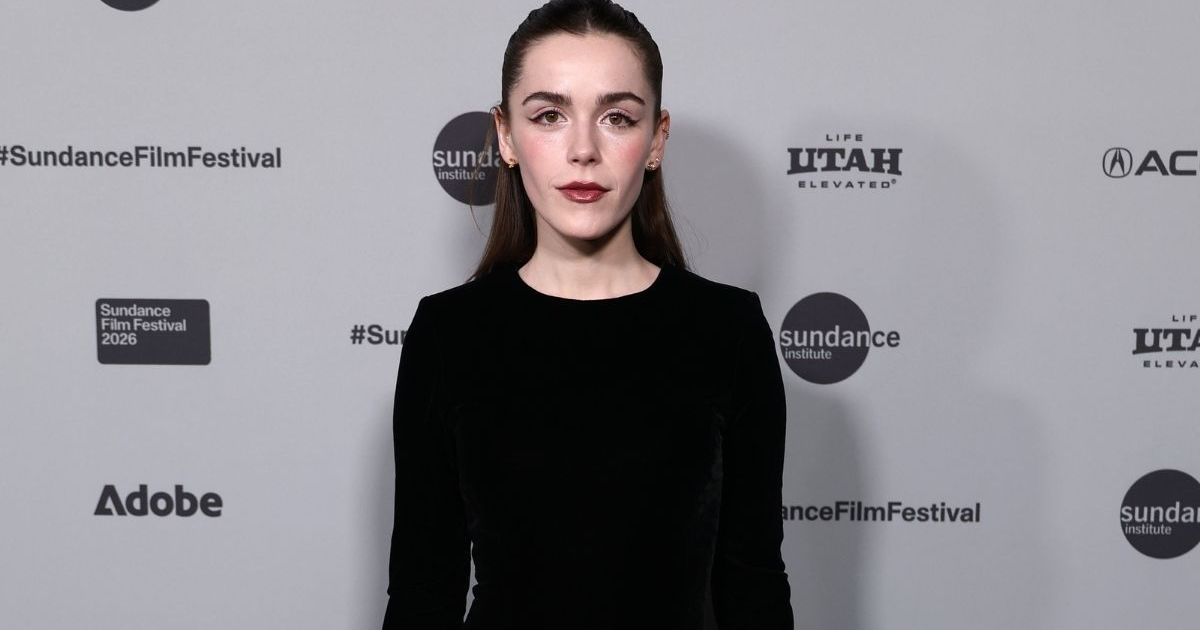Kiernan Shipka Wows in Tiny Atelier Delphine Minidress