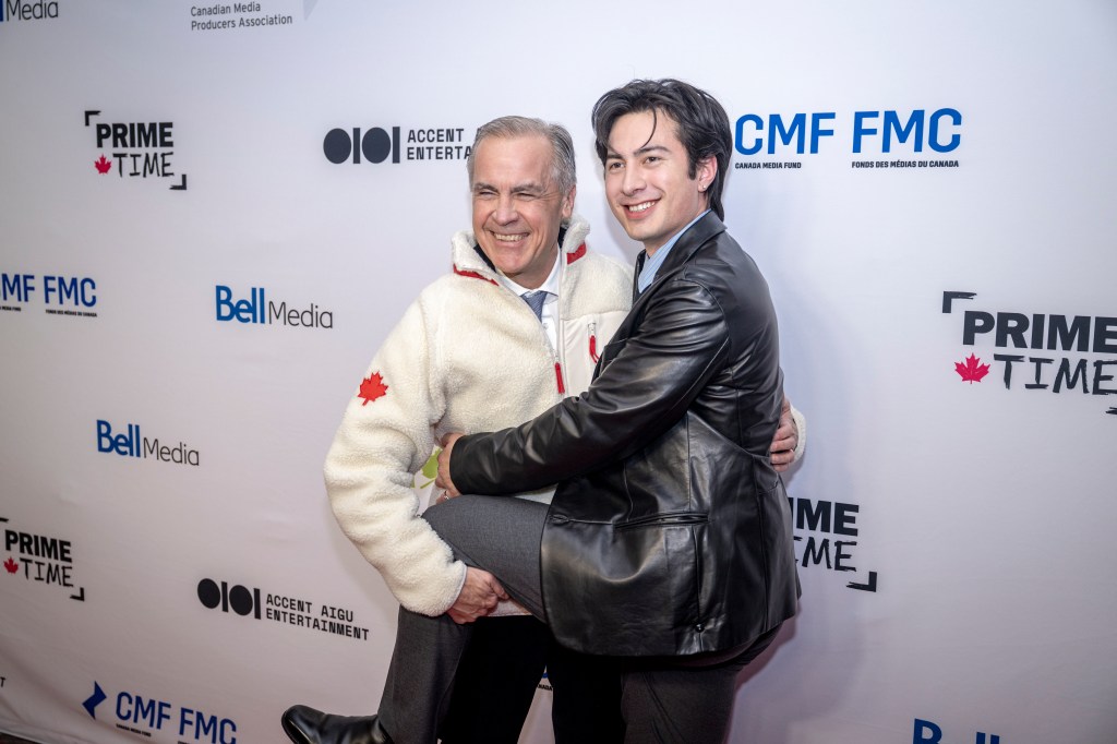 Hudson Williams and Canadian PM