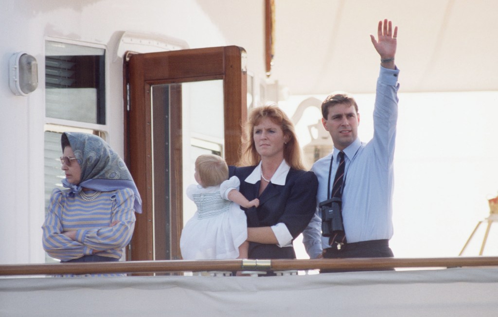 Queen Elizabeth Sarah Ferguson