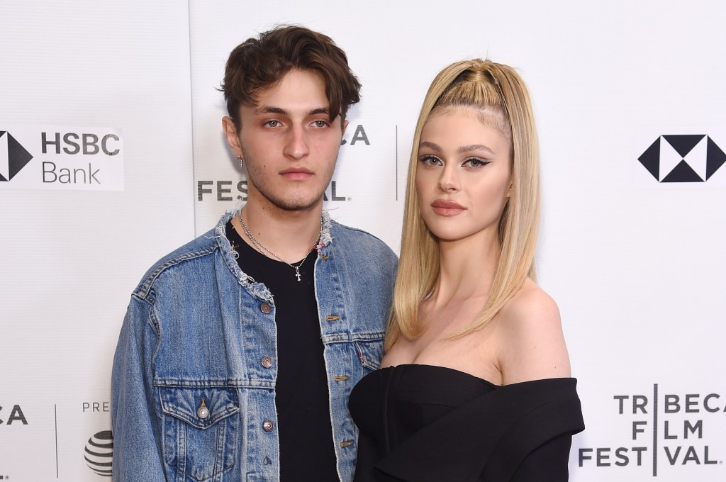 Anwar Hadid with his ex