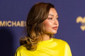 Gigi Hadid Looks Edgy in Sheer Outfit & Shocking New Hair Color